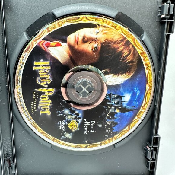 Harry Potter And The Sorcerers Stone Full Screen Edition DVD 2001 PG Warner Bros - Picture 5 of 5